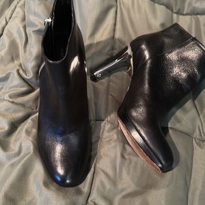 ANTONIO MELANI black, mirror heal ankle boots